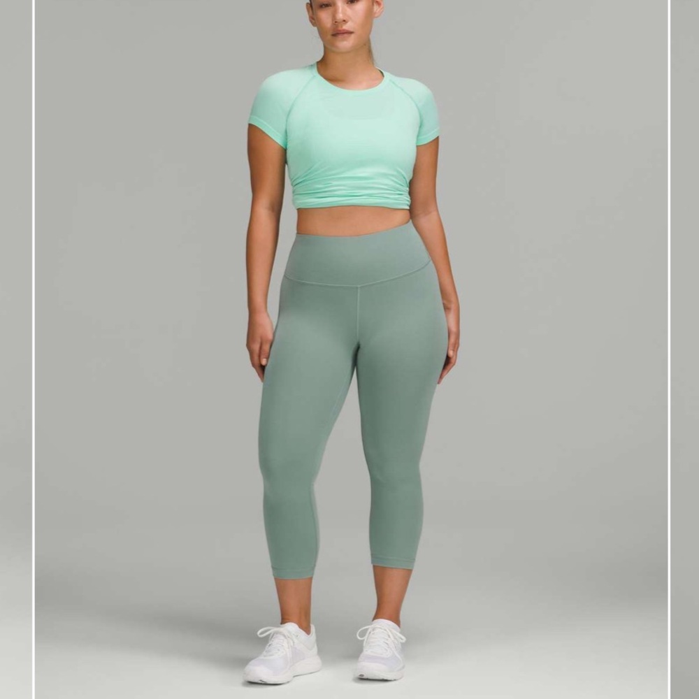 Lululemon Wunder Train Contour Fit High-Rise Crop 21"